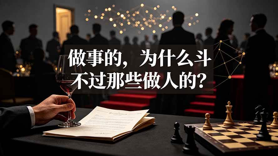 (7.19)付费文章：做事的，为什么斗不过那些做人的？